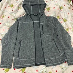 The North Face Gray Fleece Jacket